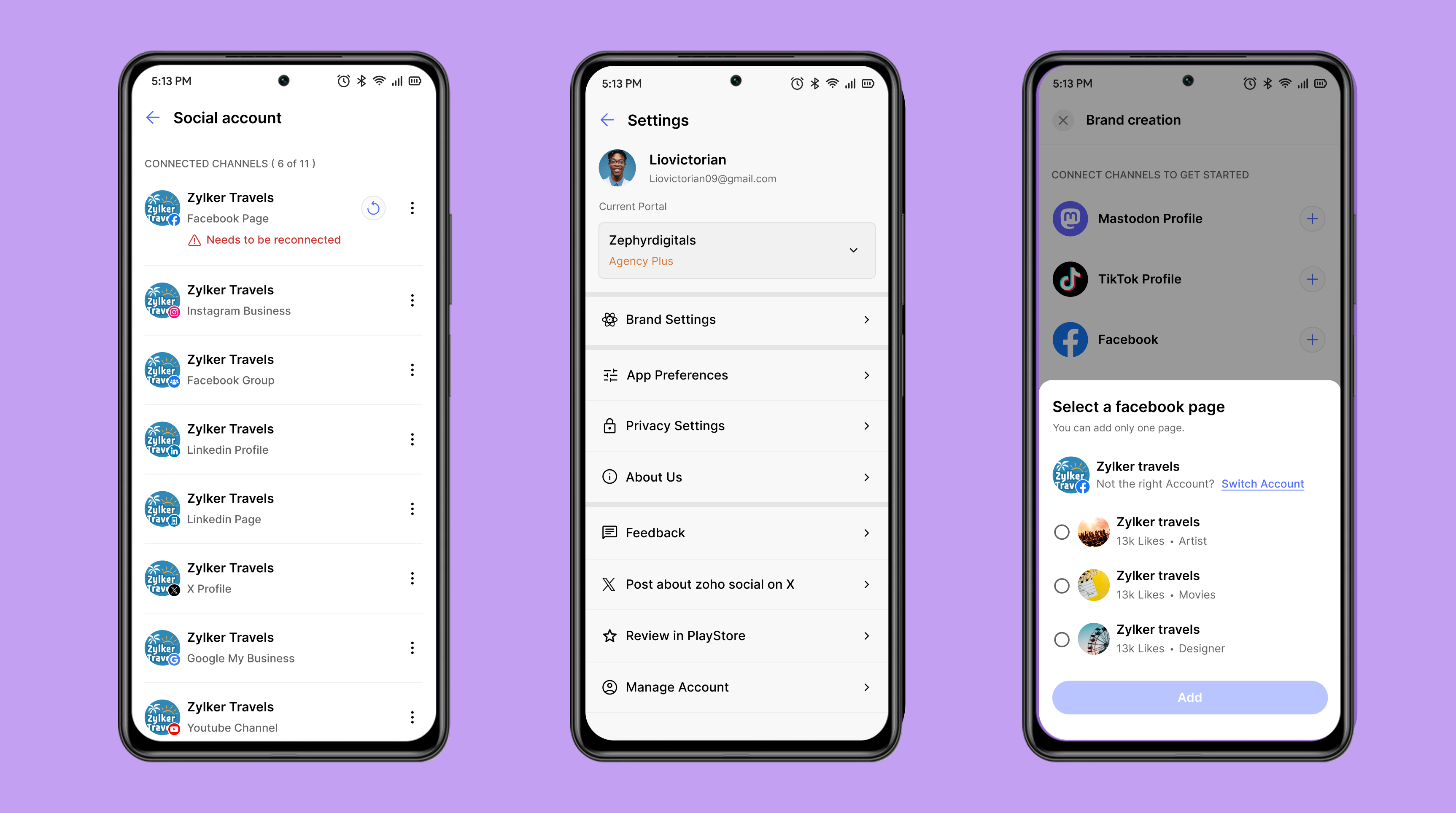 Channel Configuration